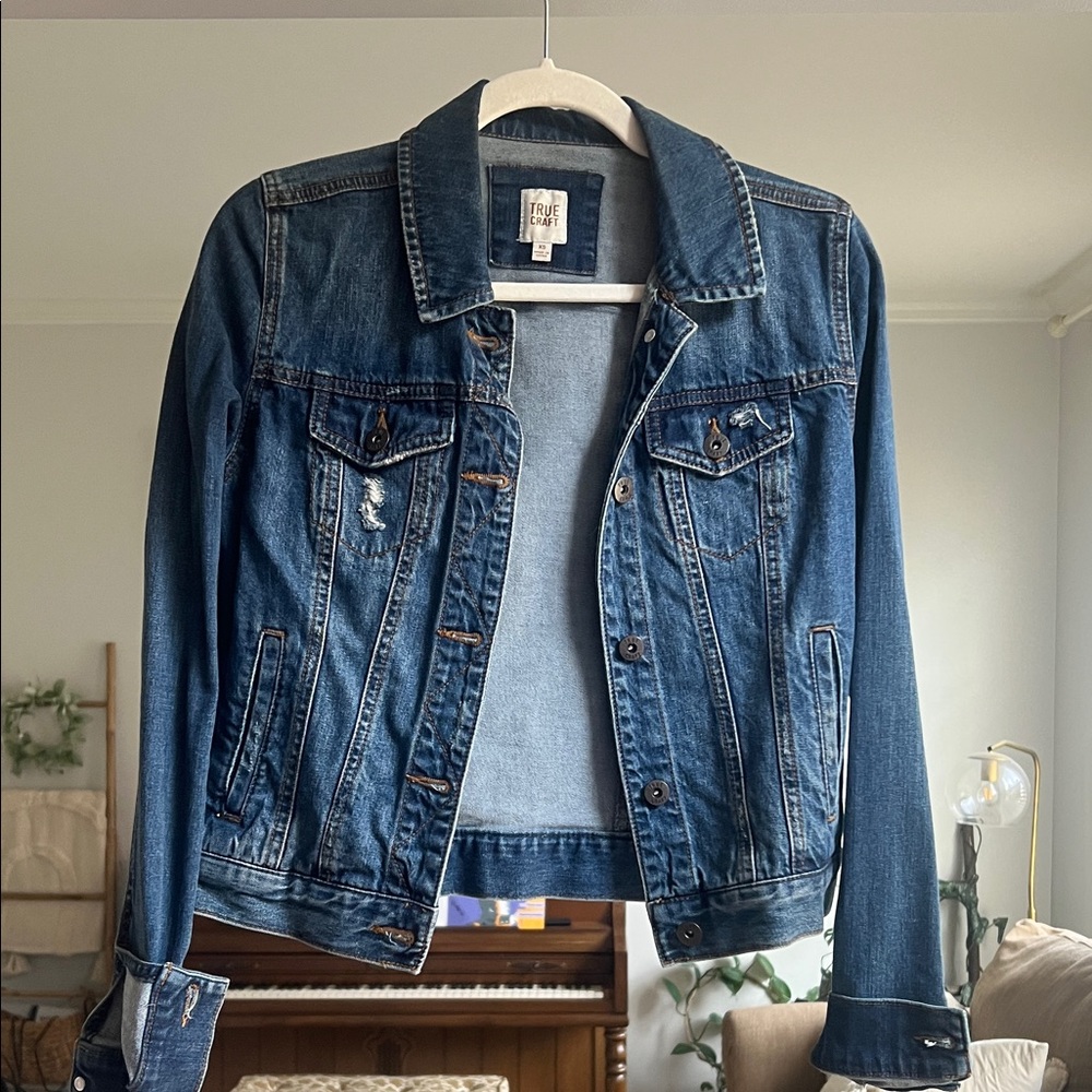 True Craft Medium Blue Jean Jacket